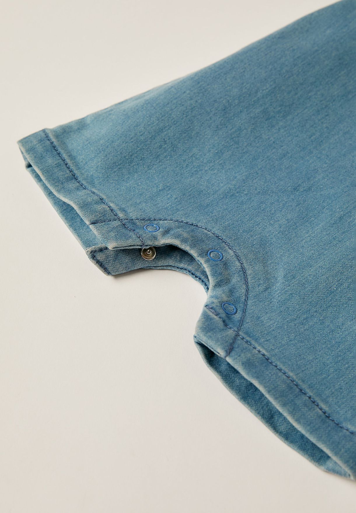 Infant Denim Romper