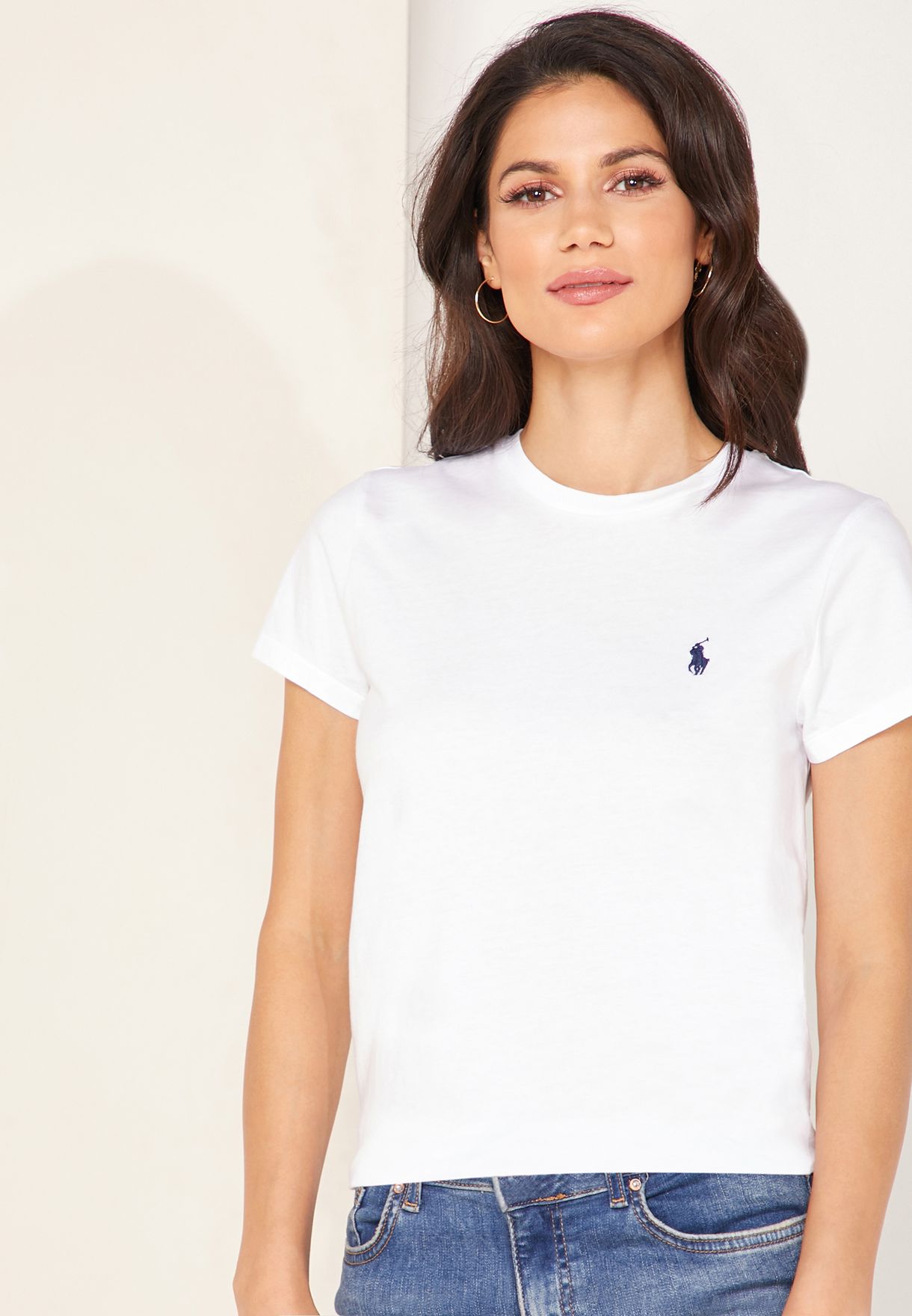 Polo Ralph Lauren white Logo T-Shirt 