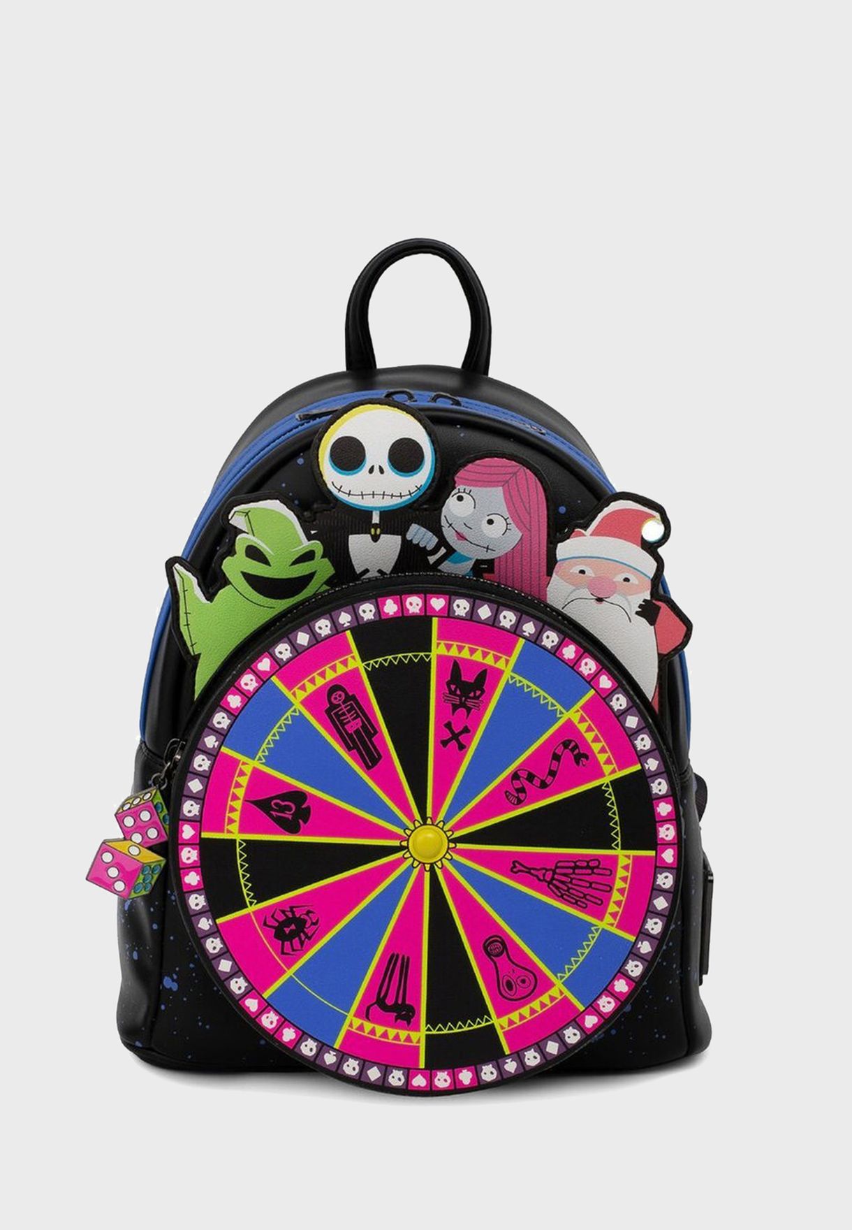 Kids Disney Nbc Oogie Boogie Wheel Backpack