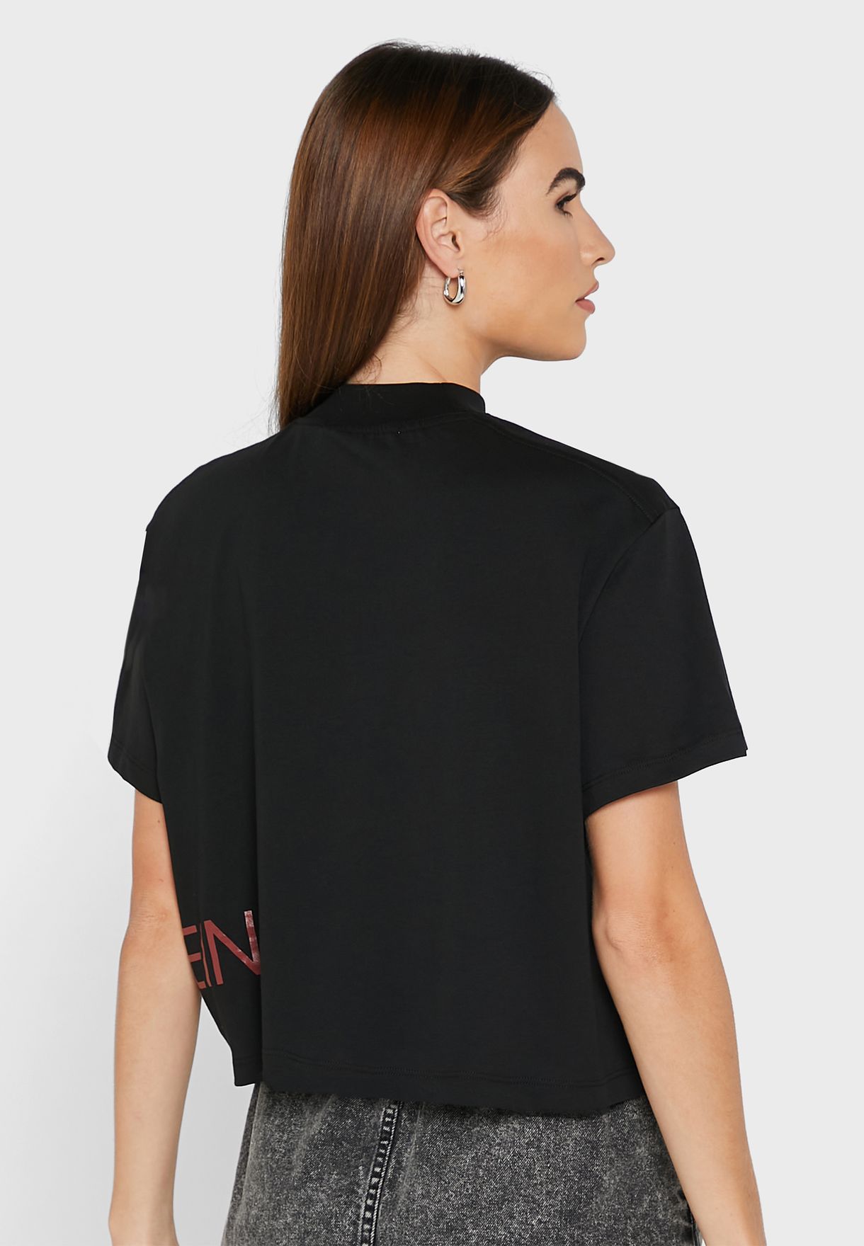 Round Neck Logo T-Shirt