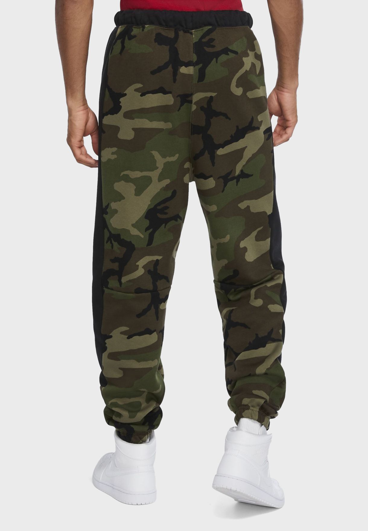 jordan jumpman camo fleece joggers junior