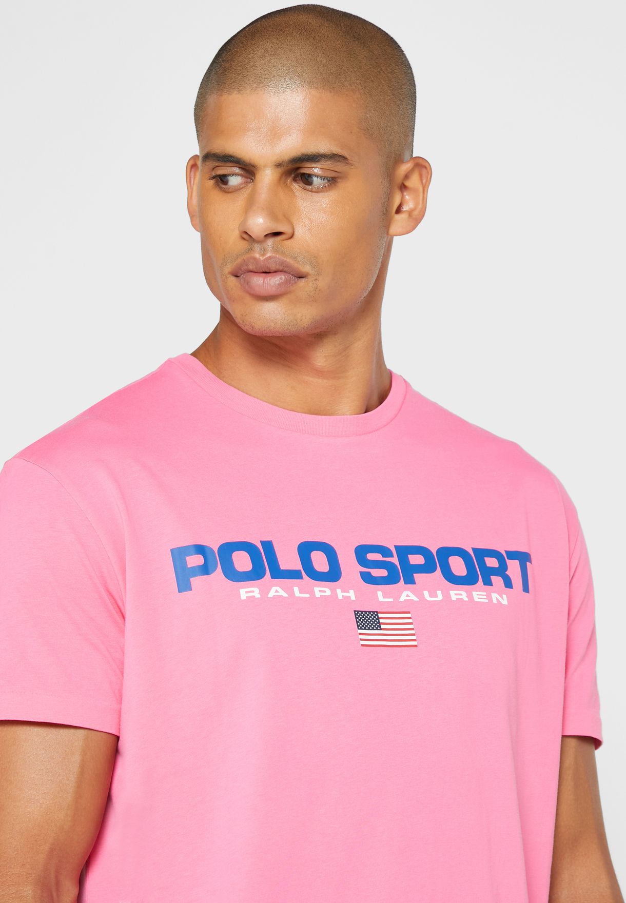 pink polo sport t shirt