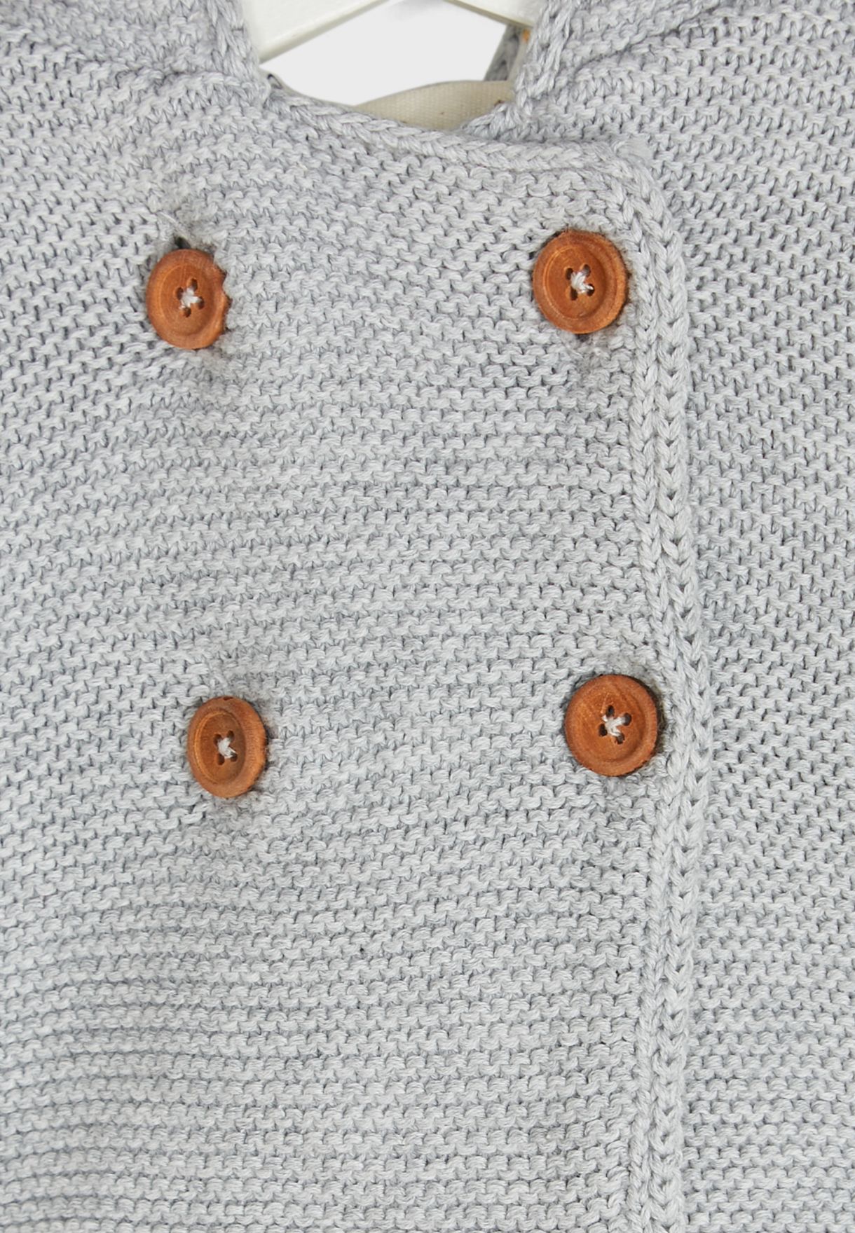 Infant Knitted Hooded Jacket