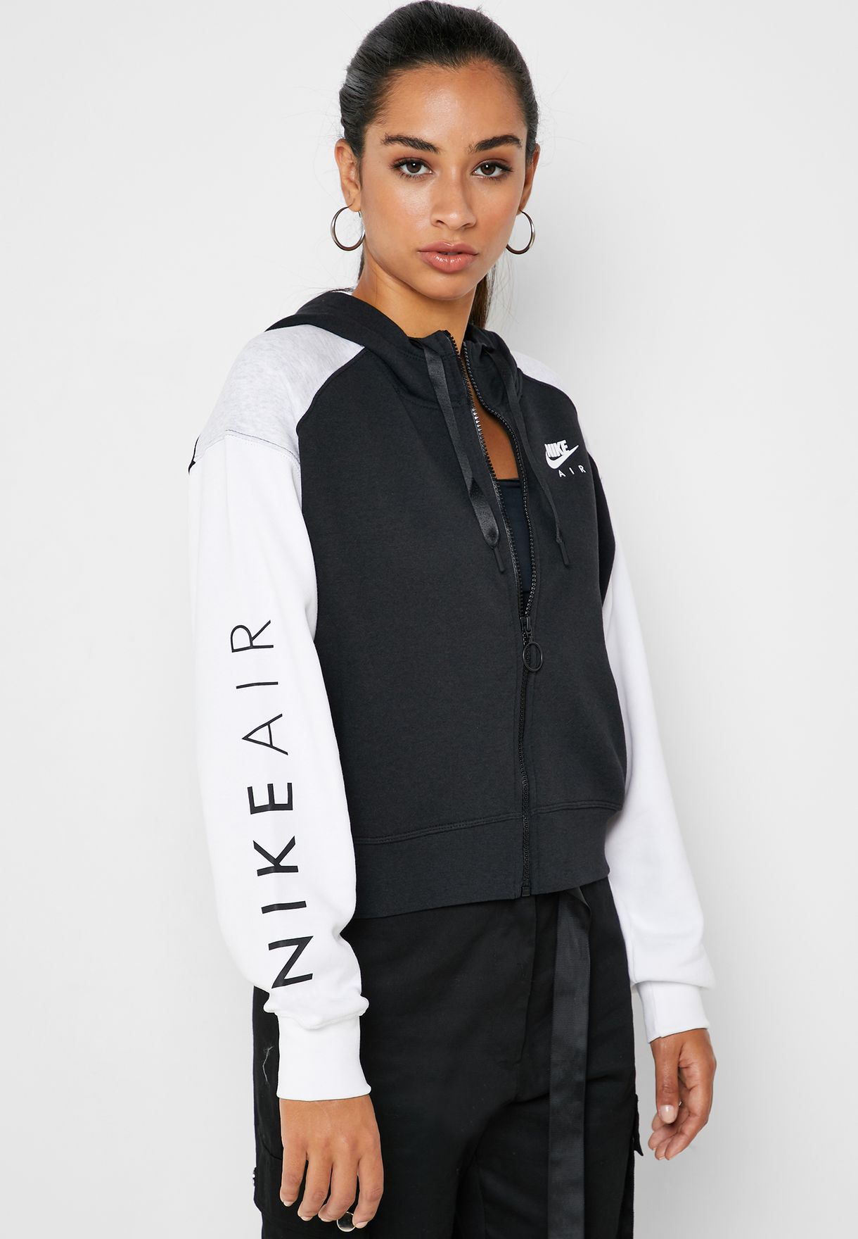Buy Nike black NSW Air Hoodie for Women 