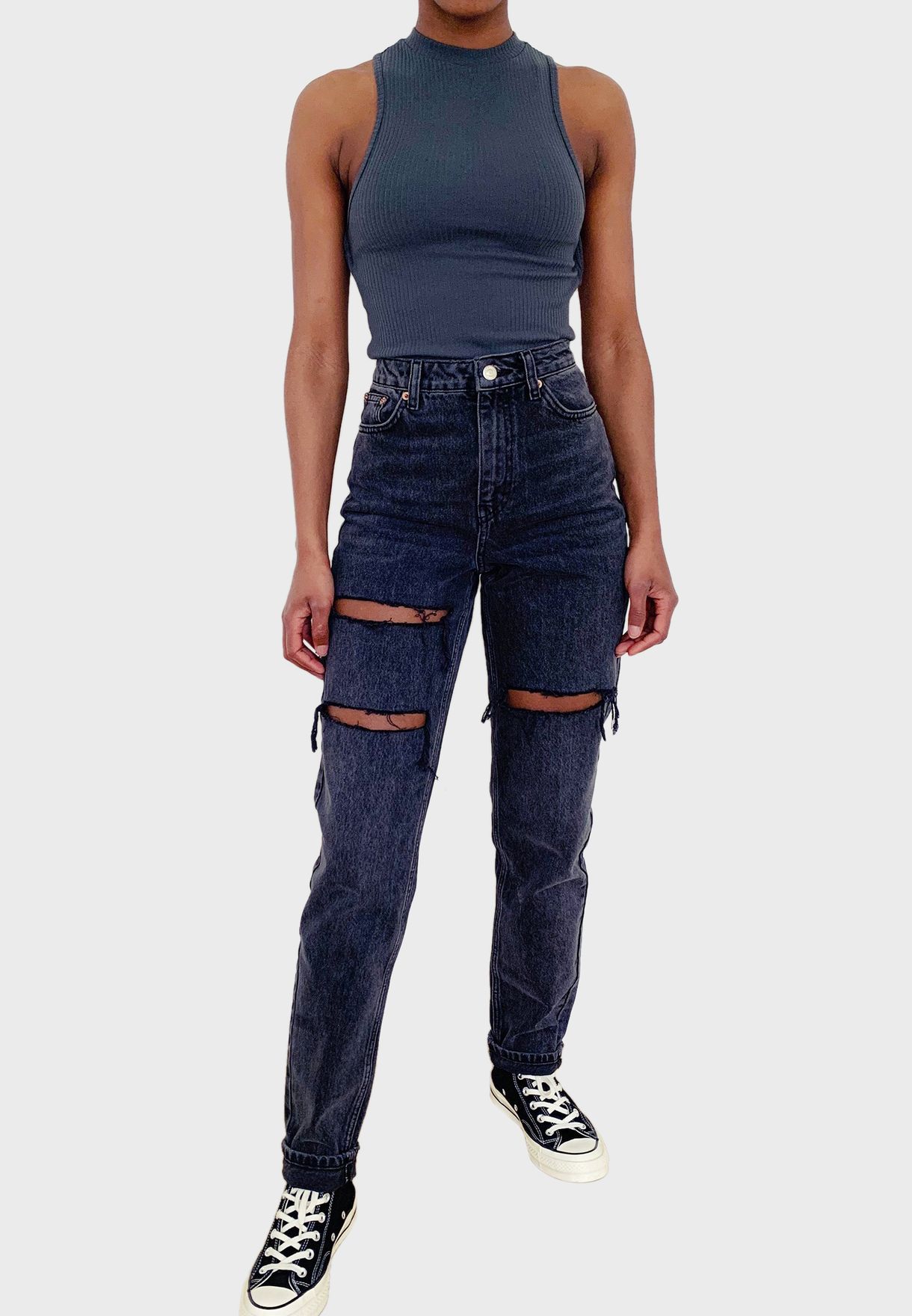 topshop tall mom jeans
