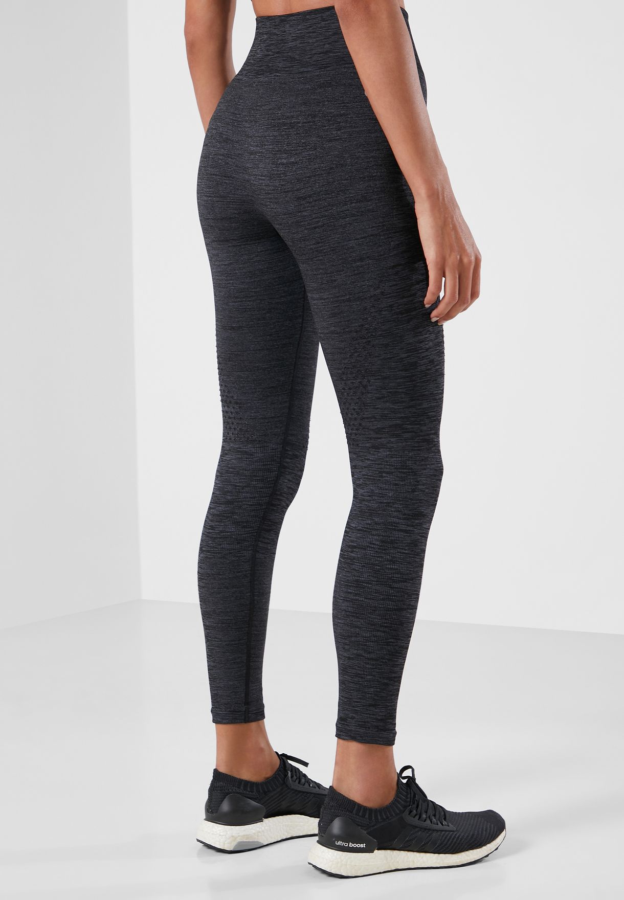 Buy Calvin Klein Performance Grey 7 8 Logo Waist Tights For Women In Mena Worldwide 00gwf0l639 013