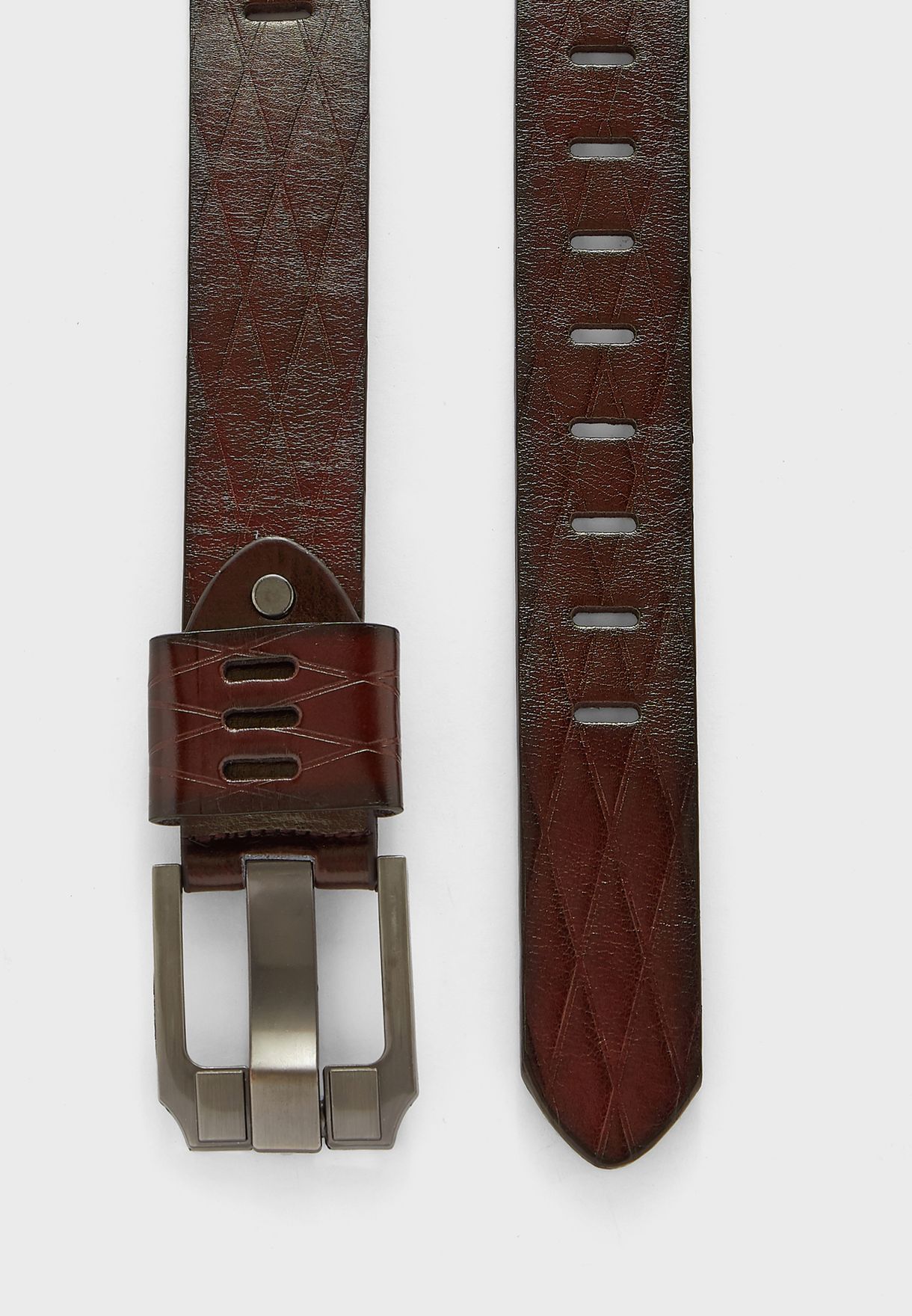 Faux Leather Wide Casual Belt