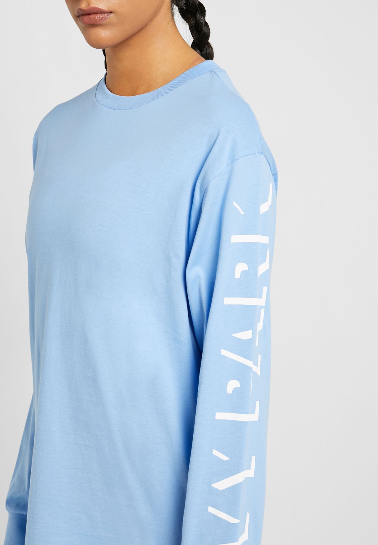 ivy park blue shirt