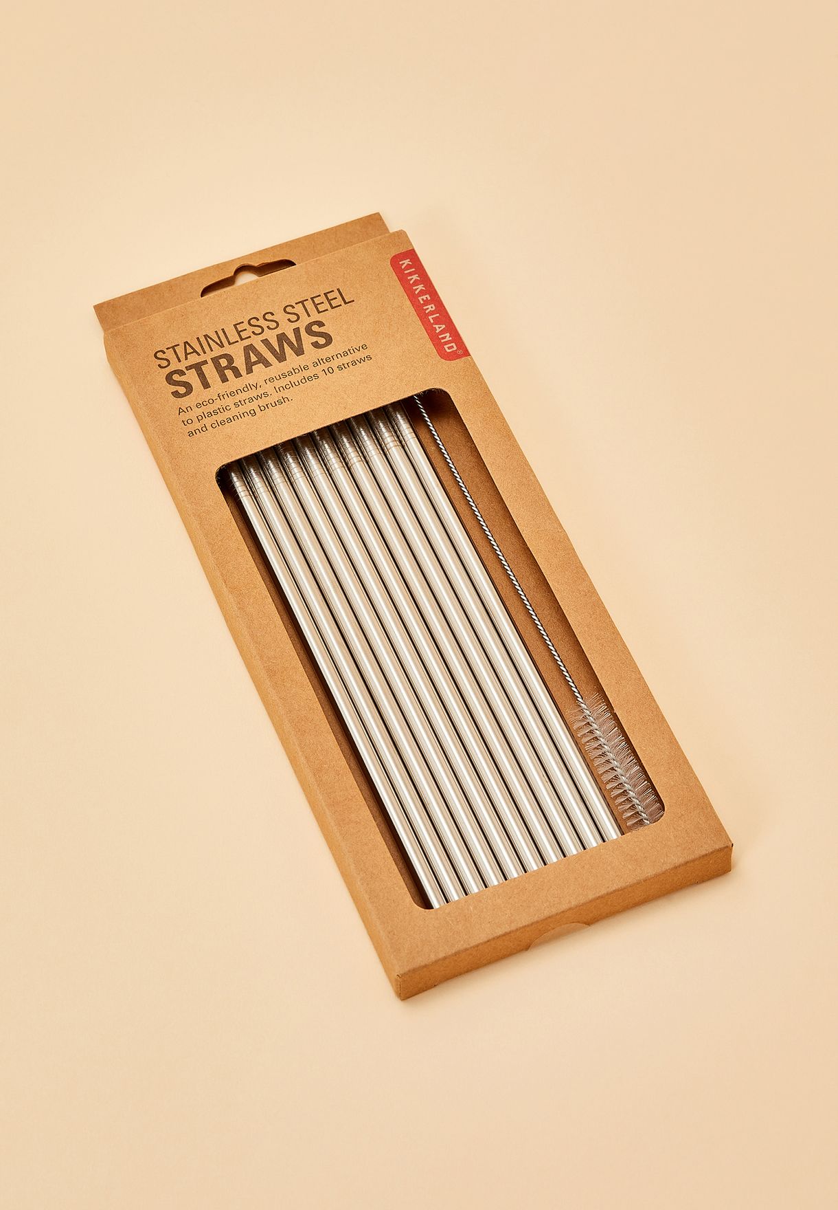 10 Pack Stainless Straw