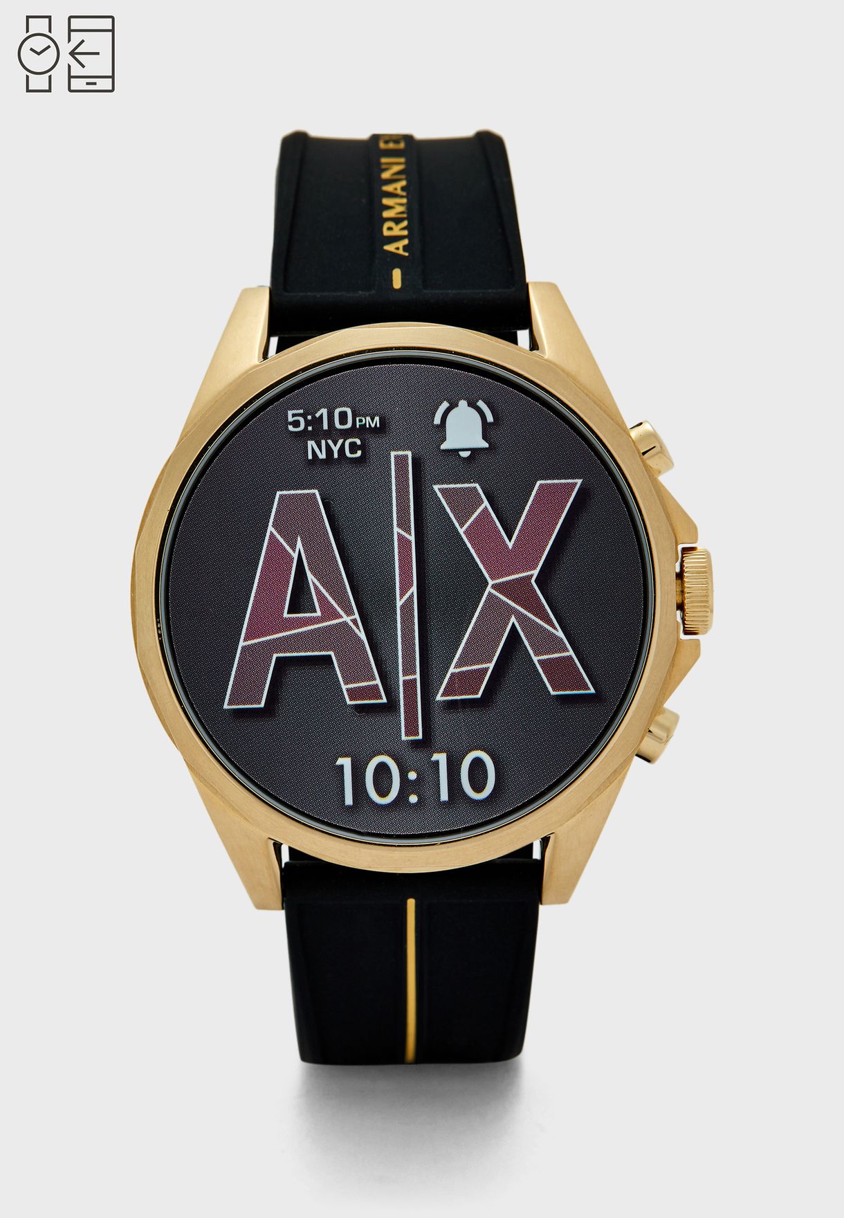 armani exchange smart watch men