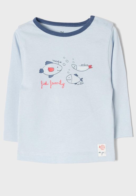 Infant Fish Family T-Shirt