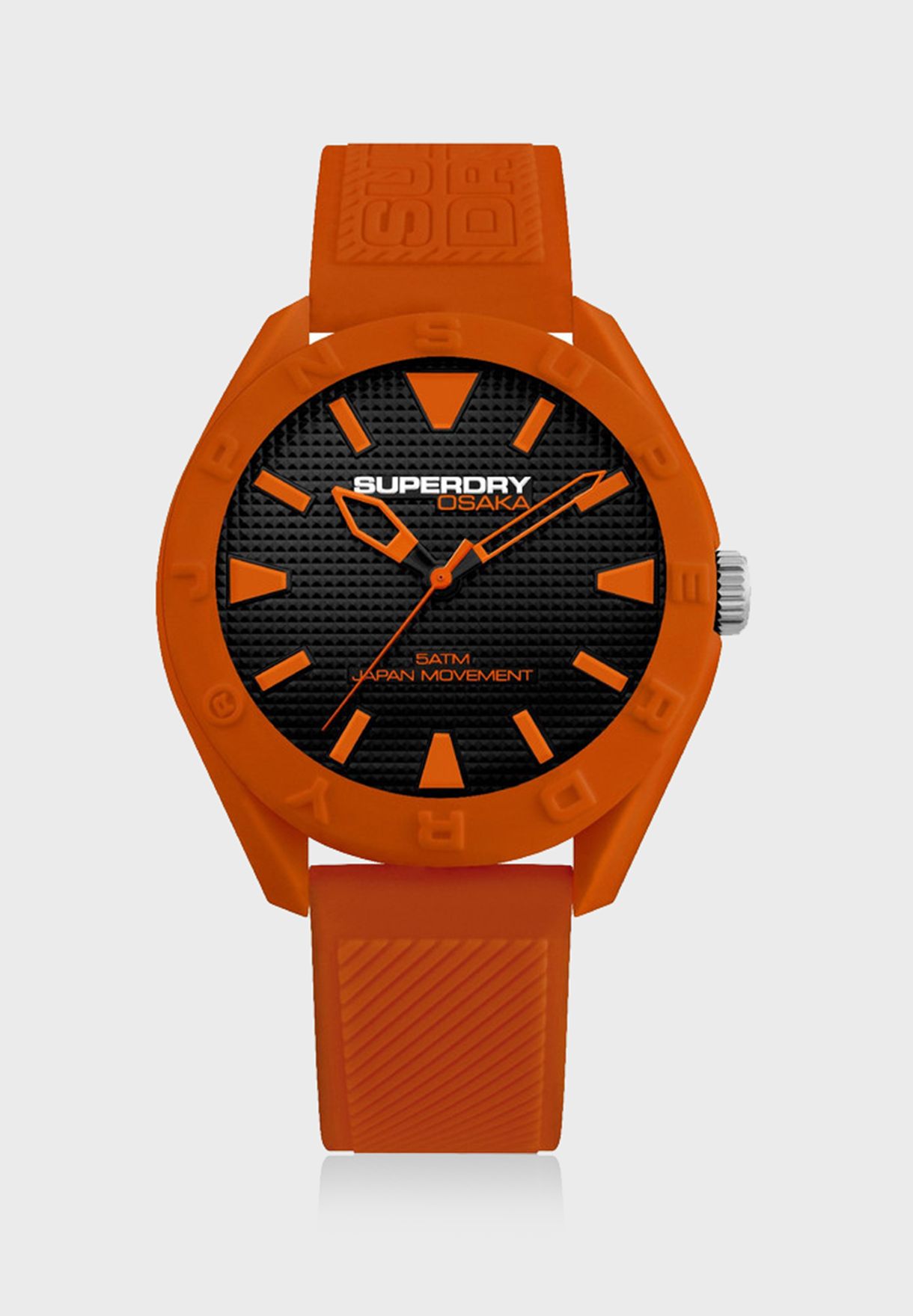 superdry orange watch