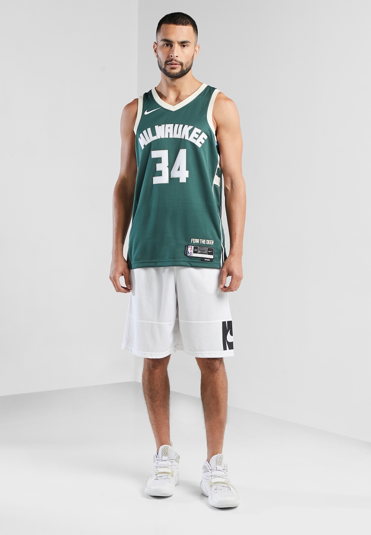 Men's Milwaukee Bucks Giannis Antetokounmpo Fanatics Branded Hunter Green  Fast Break Replica Player Jersey - Icon Edition