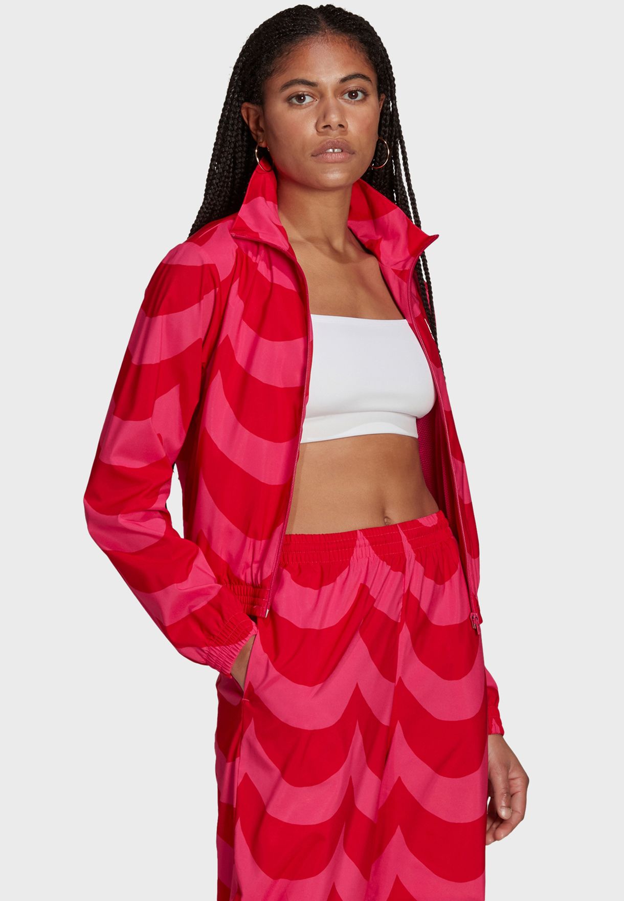 adidas originals marimekko woven track top