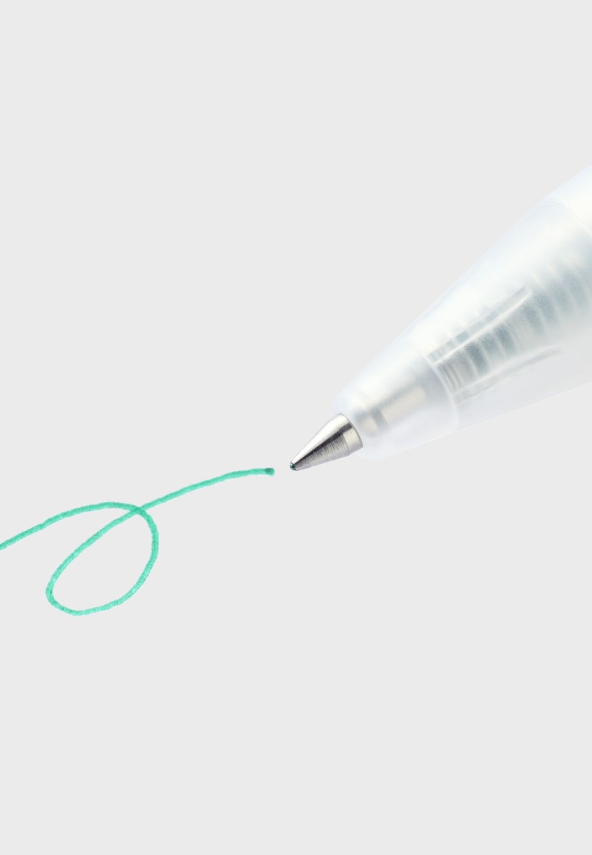 قلم حبر جاف جل 0.5 اخضر
