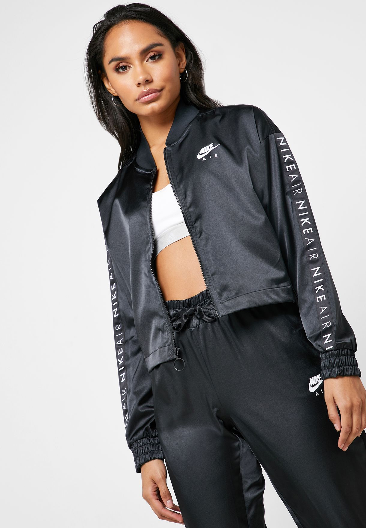 Buy Nike black NSW Air Track Jacket for 
