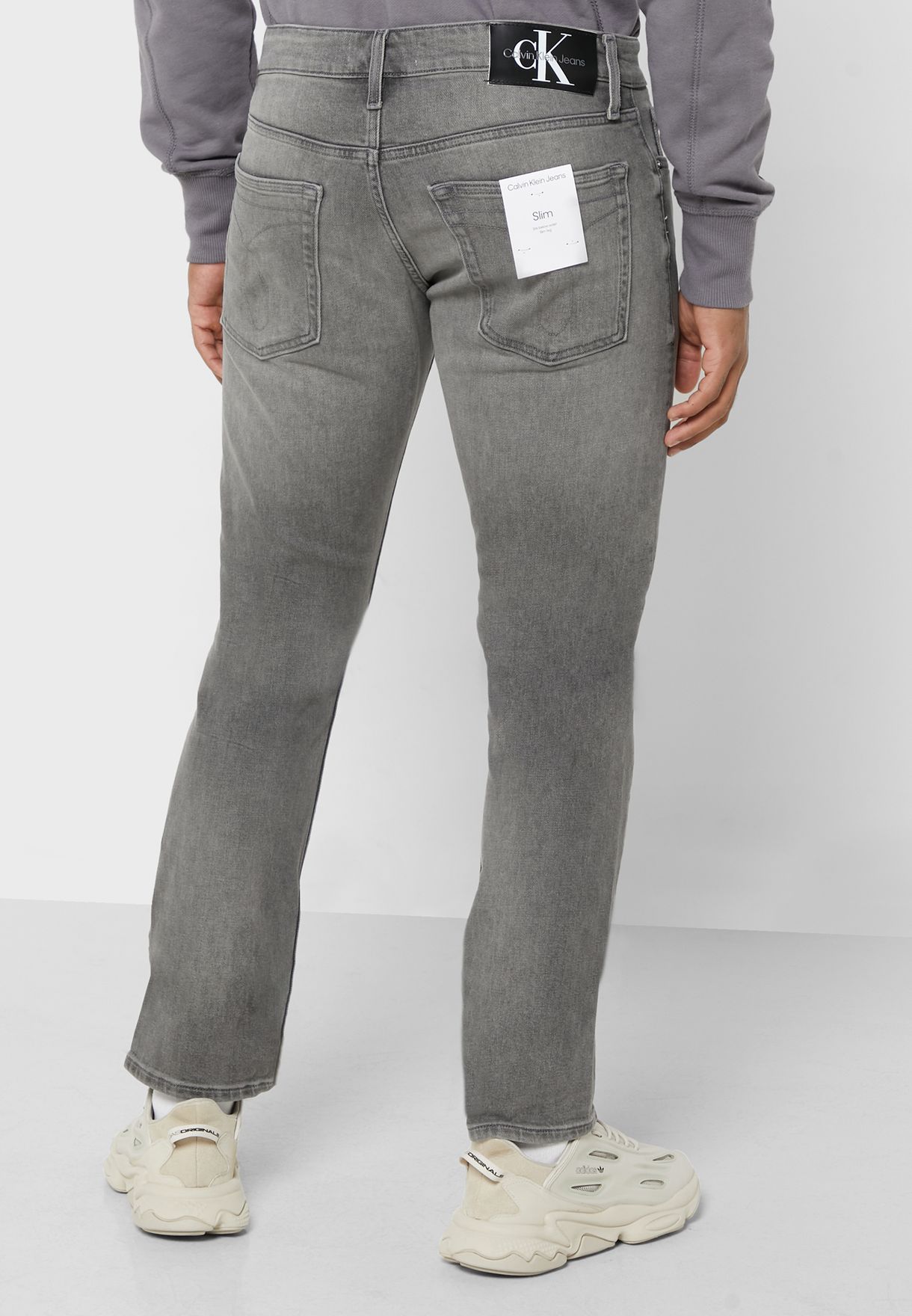 Light Wash Slim Fit Jeans
