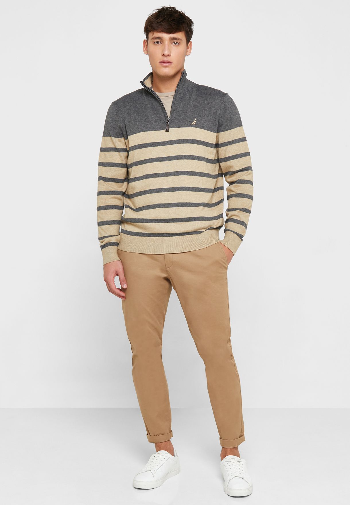 Striped Knitted Sweater