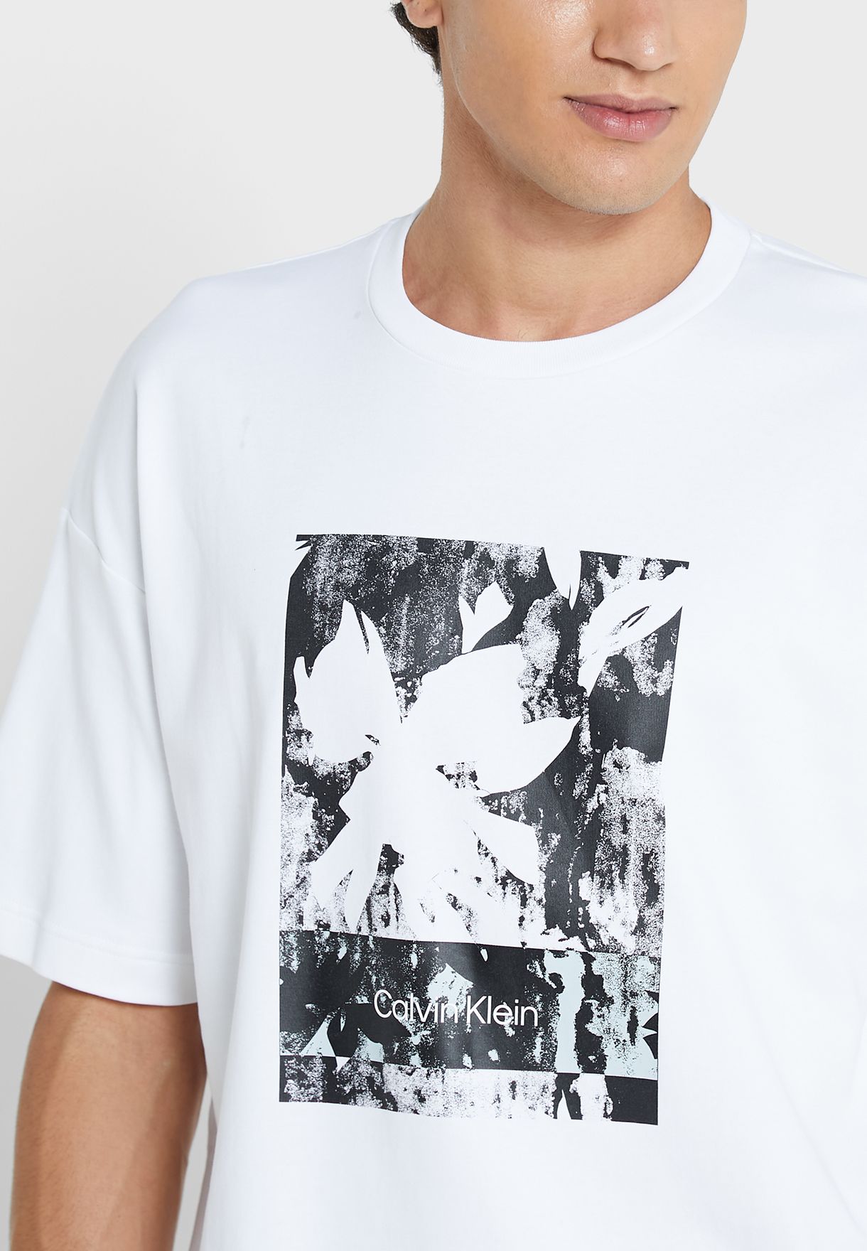 Printed Crew Neck T-Shirt