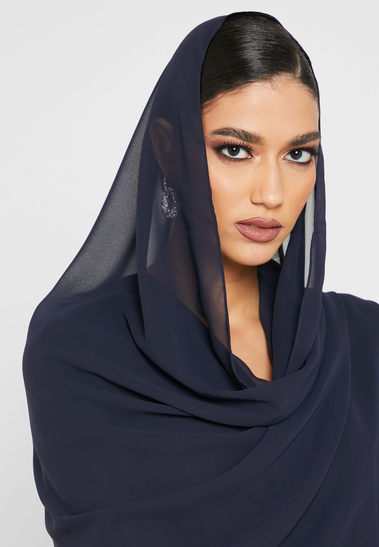 black beaded abaya