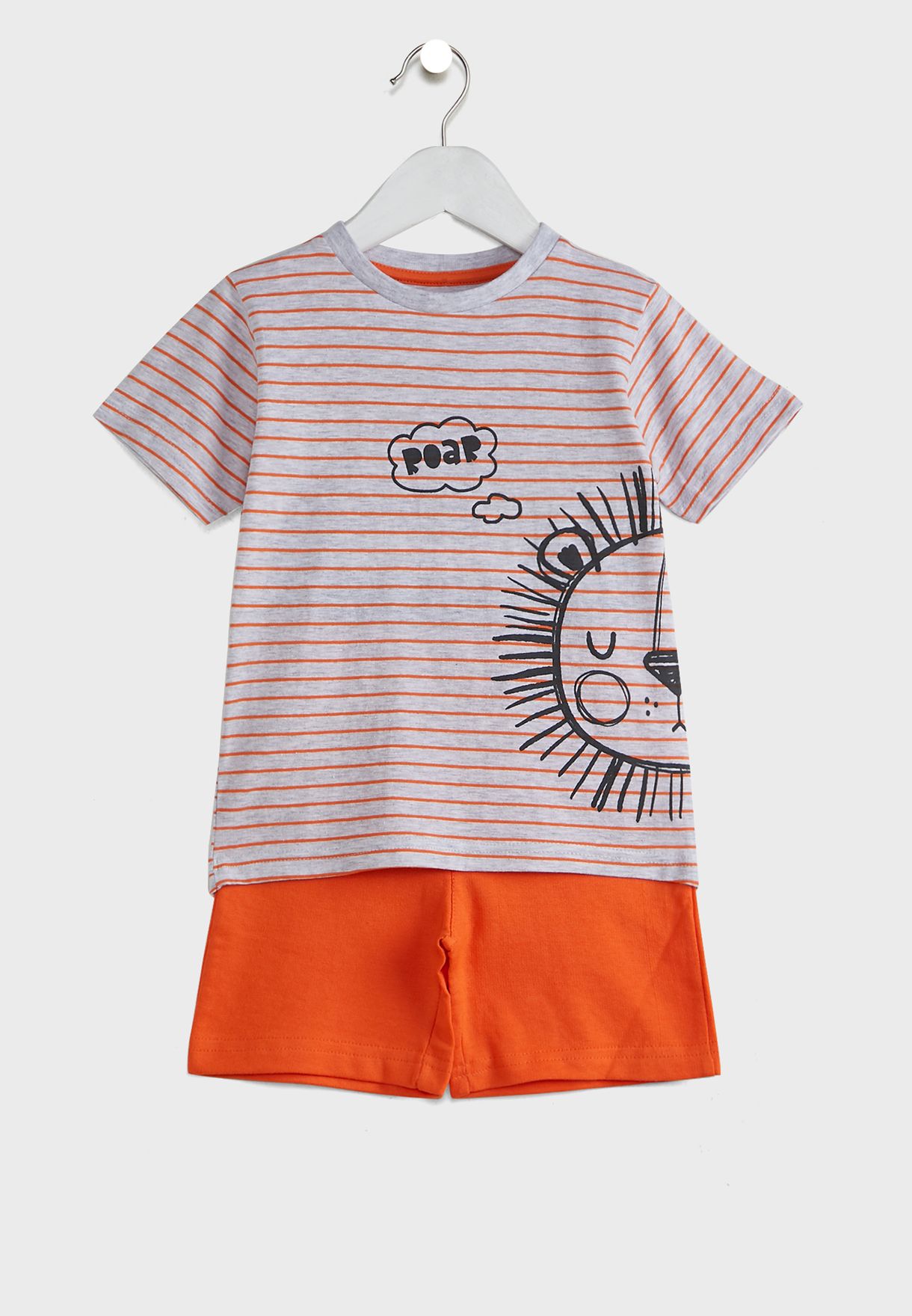 Kids Graphic T-Shirt + Shorts Set