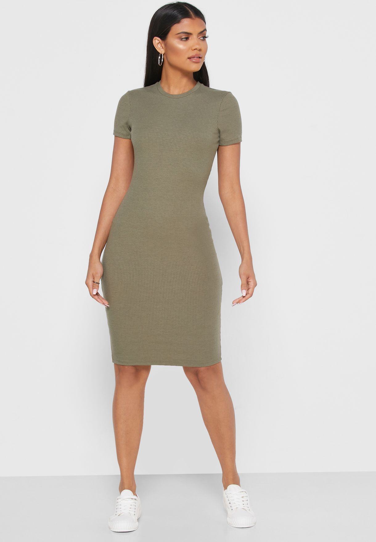 Buy Cotton On green Bodycon Dress for ...