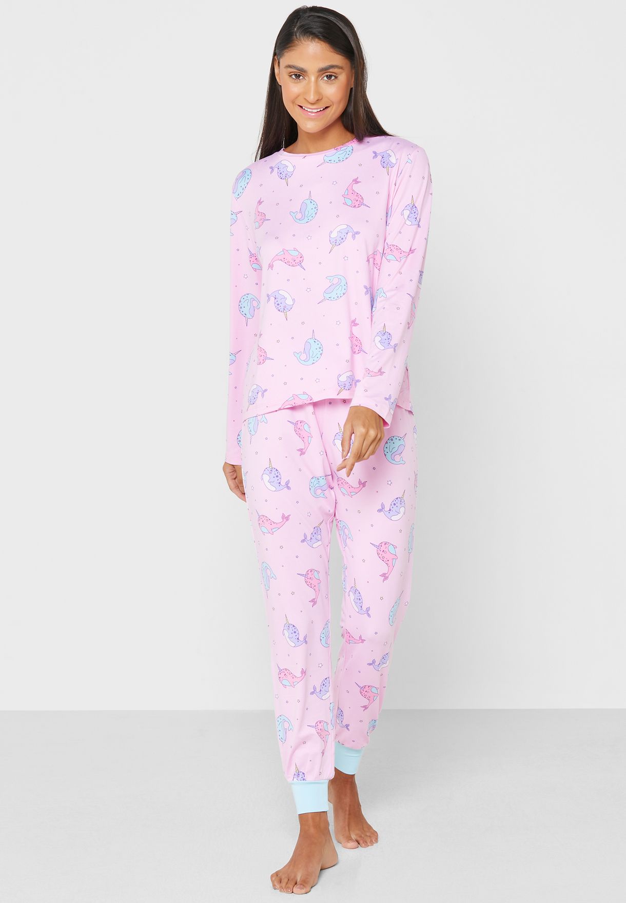 Magic Narwhale Eco Long Pyjama Set
