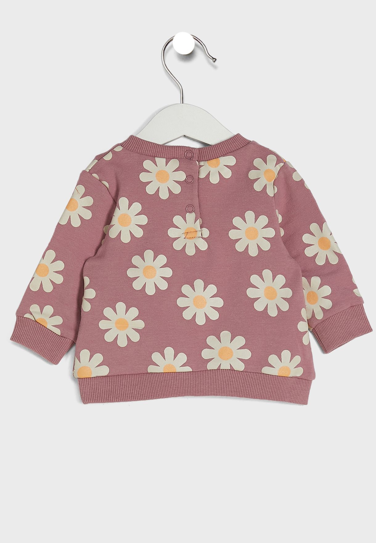 Kids Floral Print Sweatshirt