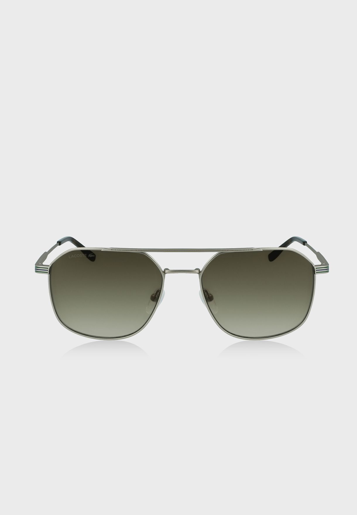 Buy Lacoste Silver Aviator Sunglasses For Men In Dubai, Abu Dhabi