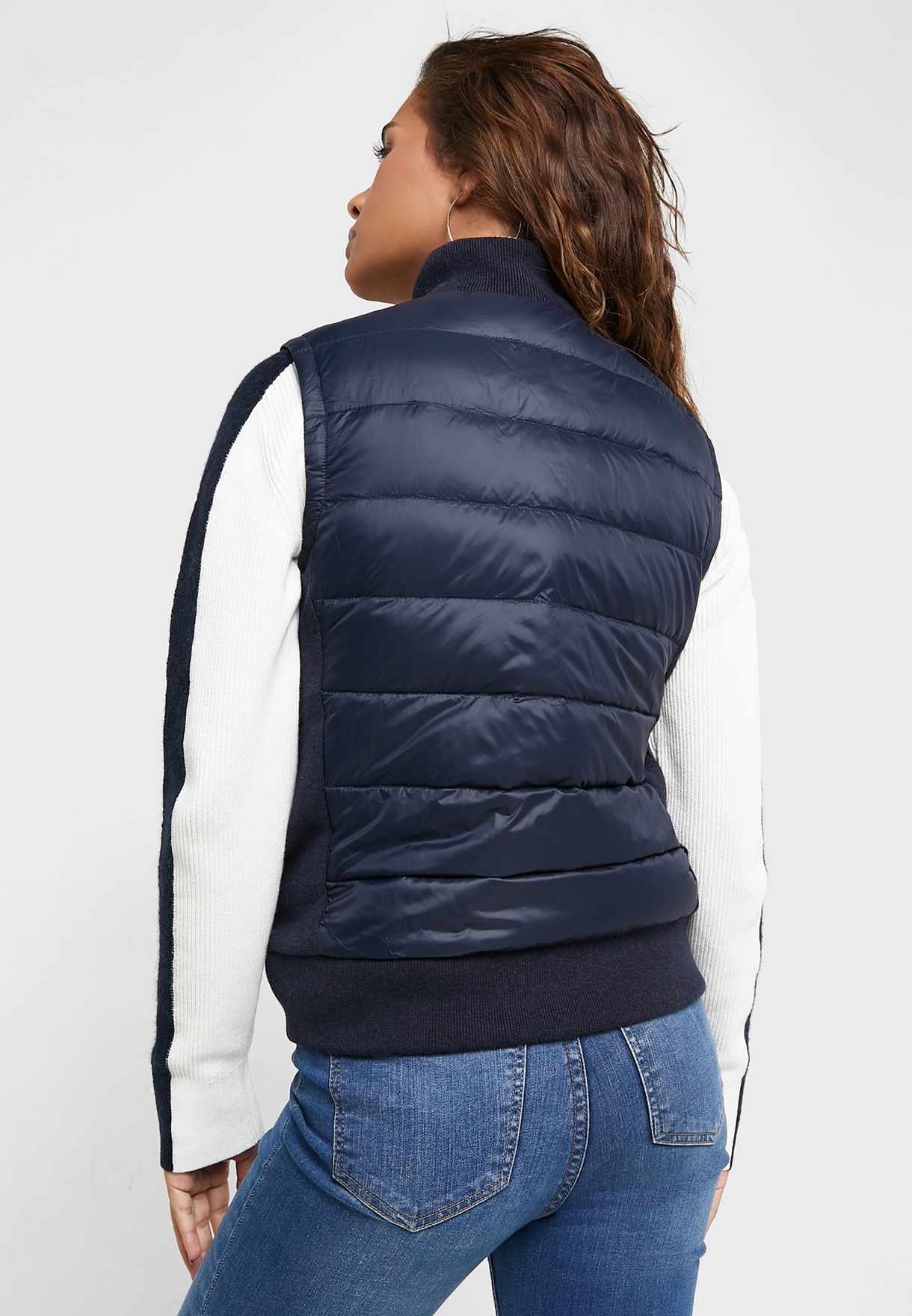 Zip Detail Vest