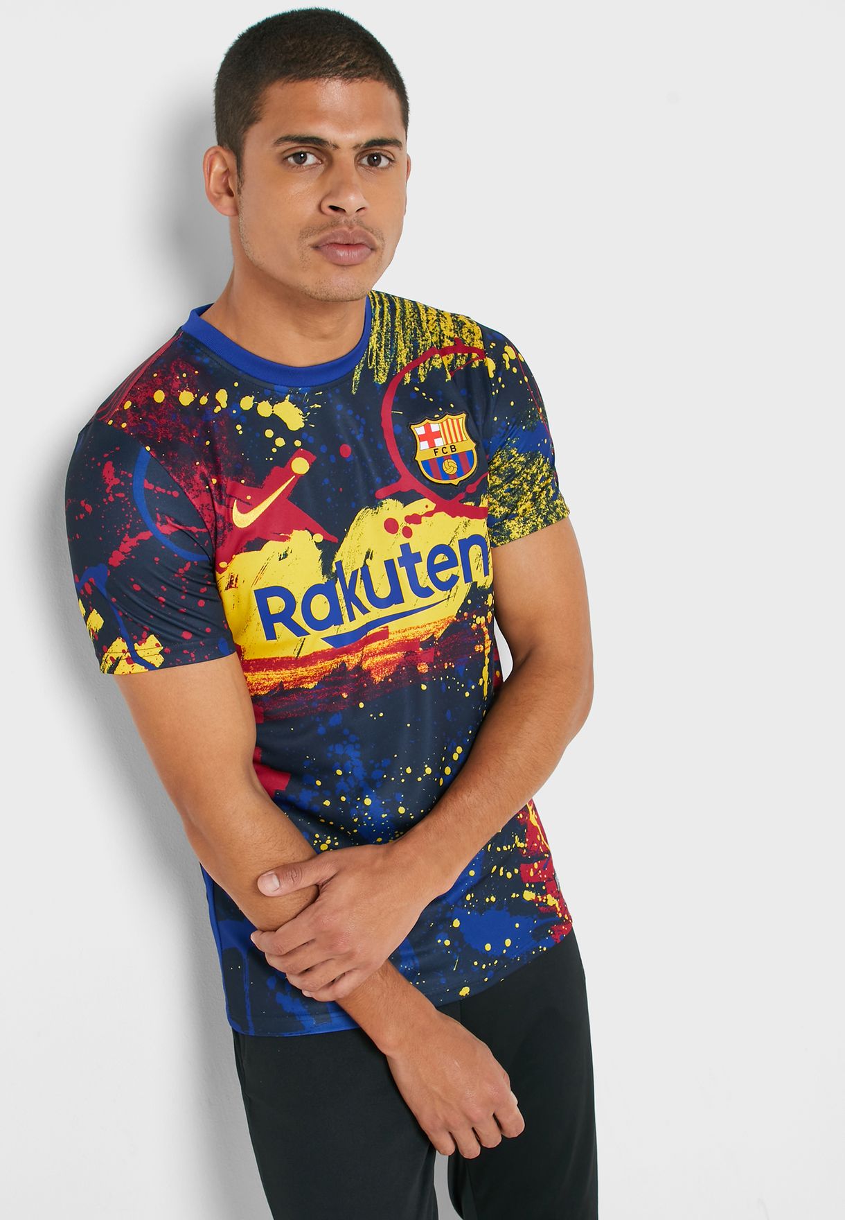 Nike FC Barcelona 21/22 Stadium Third Short Sleeve T-Shirt ...