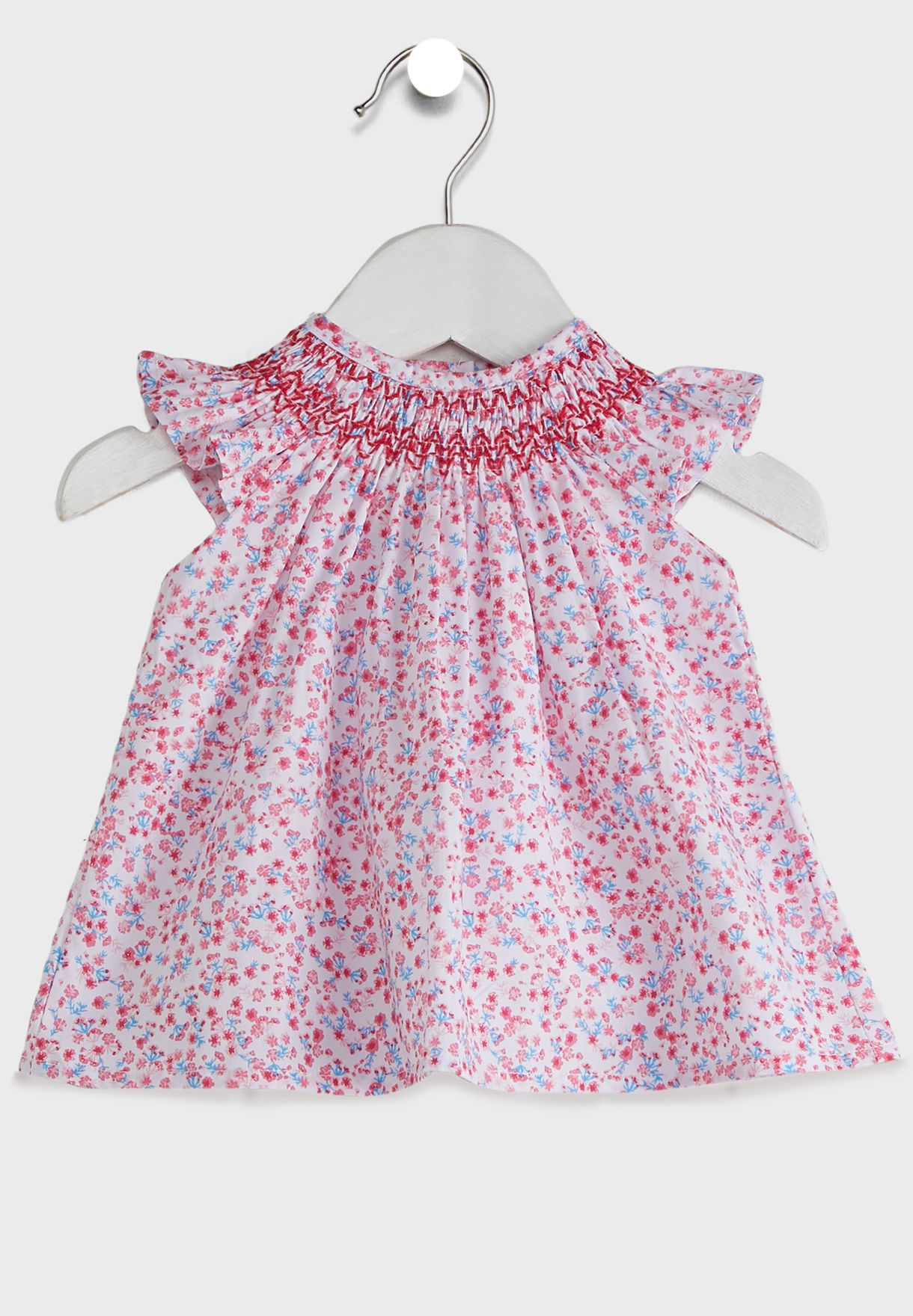 Infant Floral Dress + Knicker Set