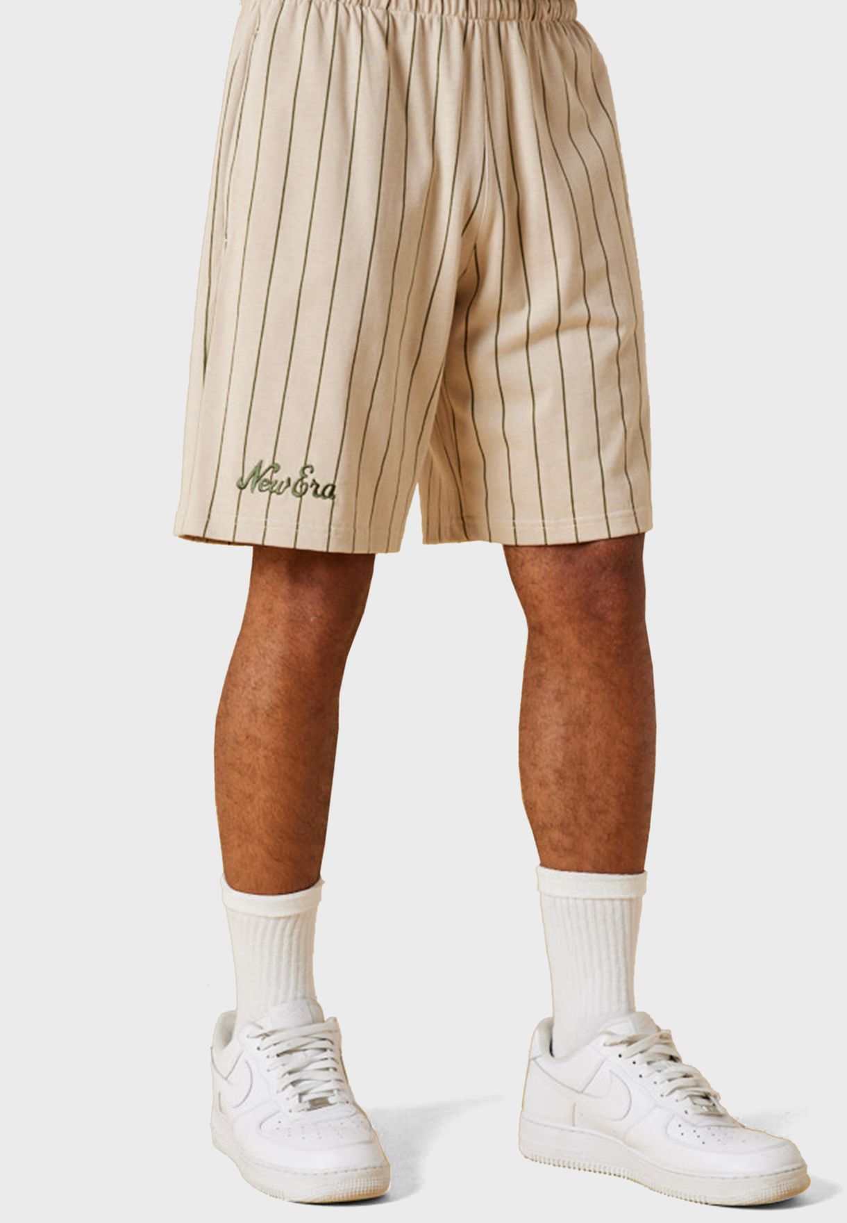 Pinstripe Logo Shorts