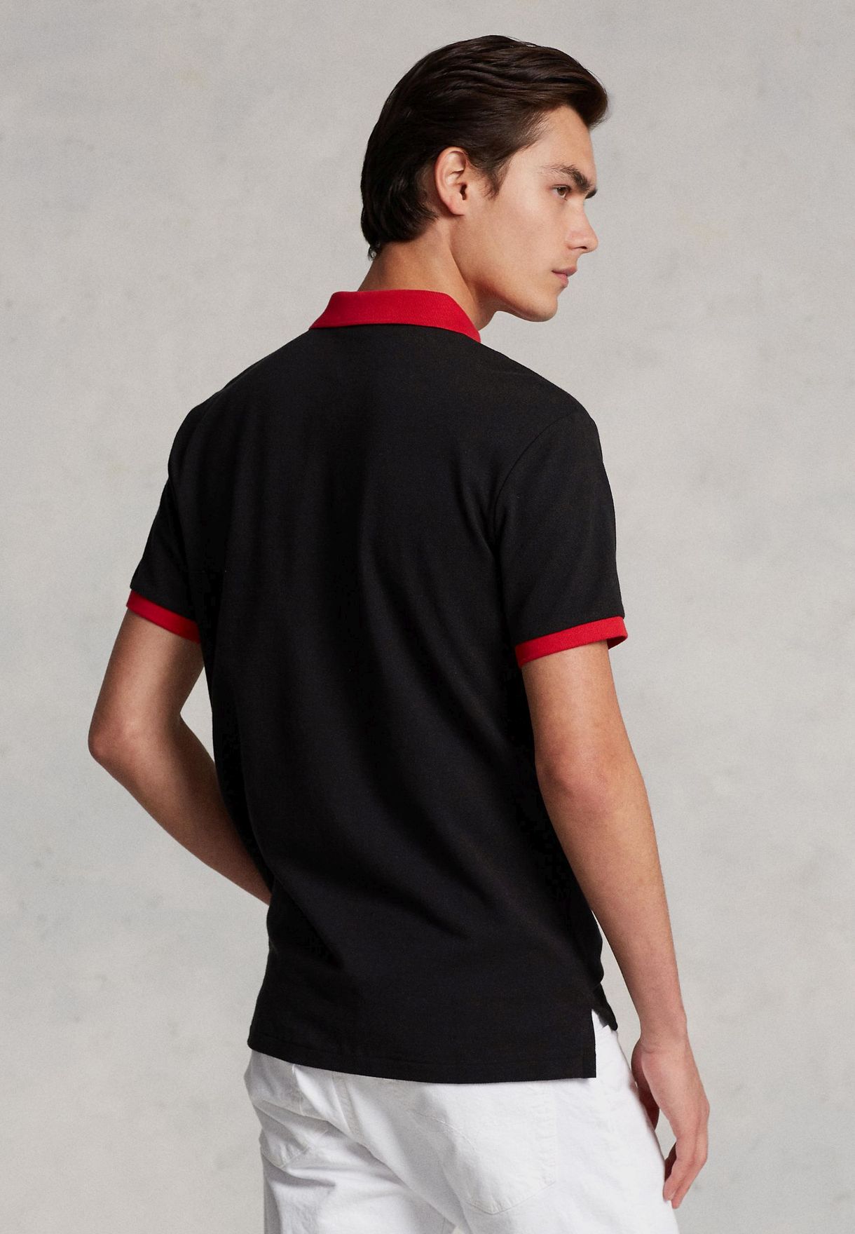 Buy Polo Ralph Lauren black Essential Polo T-Shirt for Men in Doha, other  cities