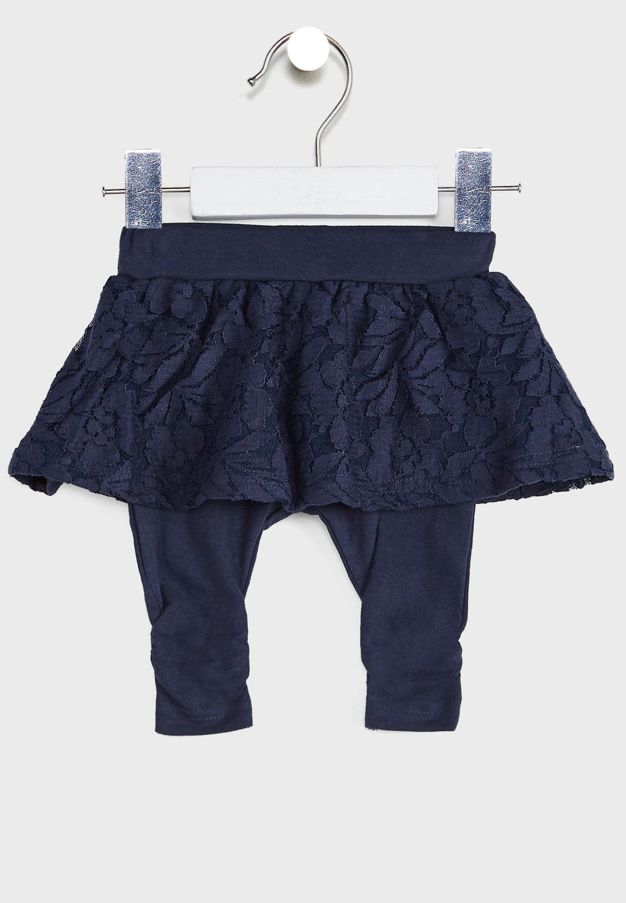 Infant Pleated Dress + Leggings Set