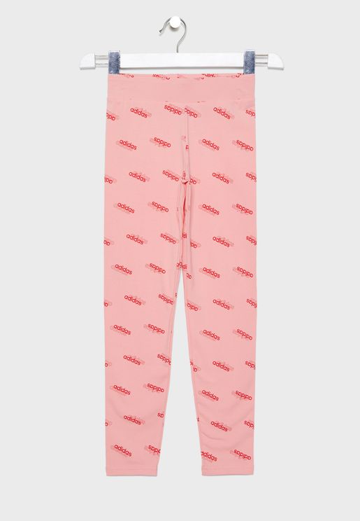 baby pink adidas leggings