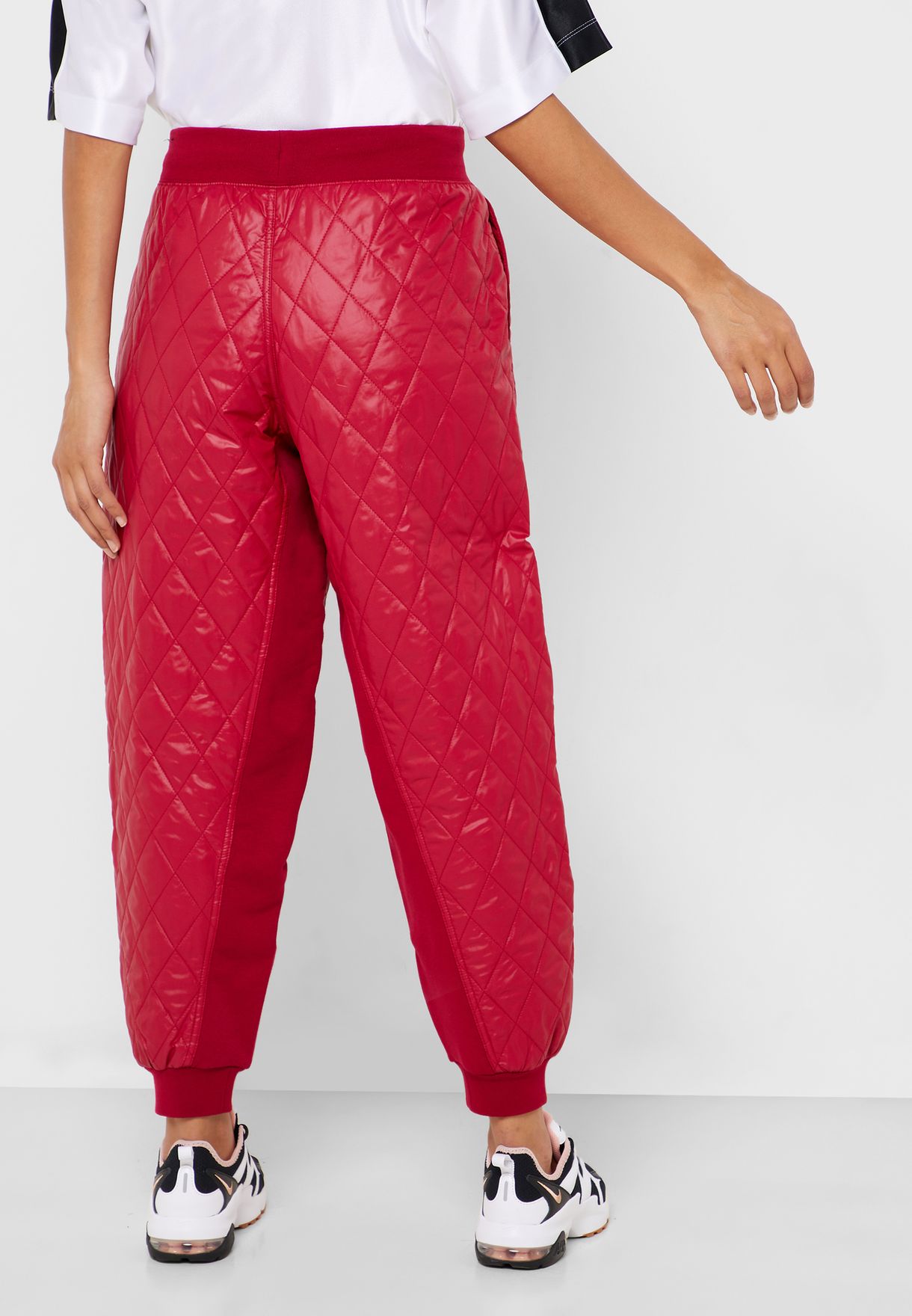 nike quilted trousers