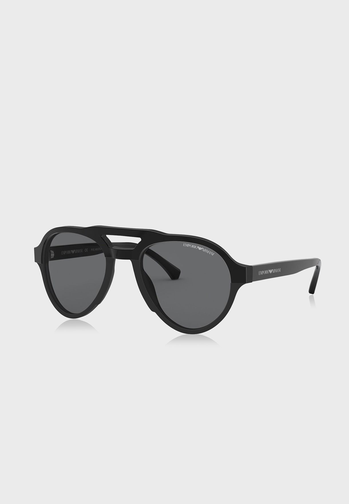 Buy Emporio Armani black 0EA4128 Top Bar Oversized Sunglasses for Men in  Riyadh, Jeddah