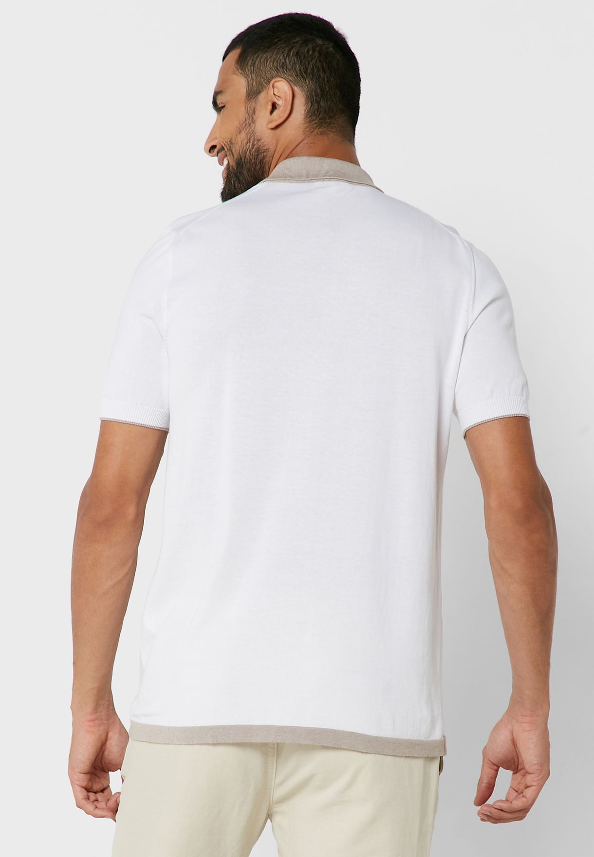 Polo Neck Short Sleeve T-shirt