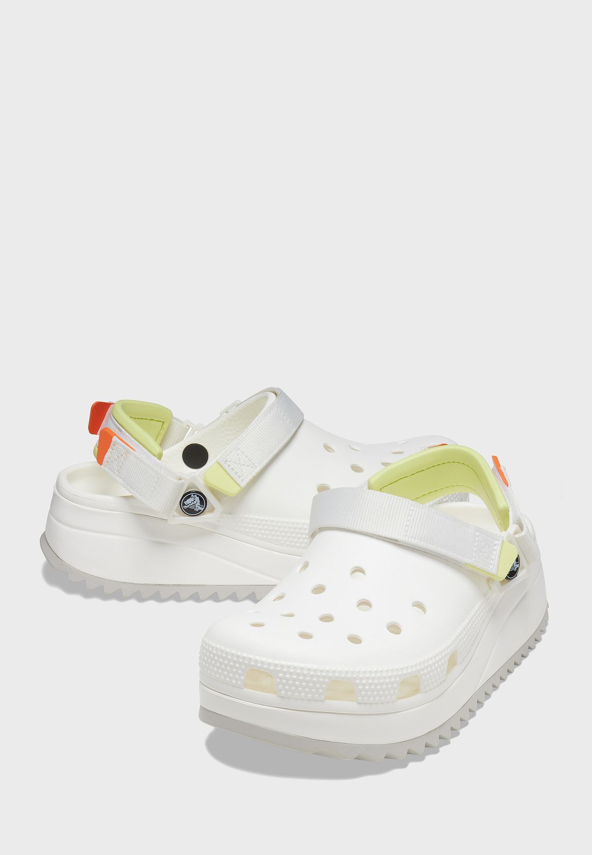 Buy Crocs white Classic Hiker Clog for Men in Riyadh, Jeddah