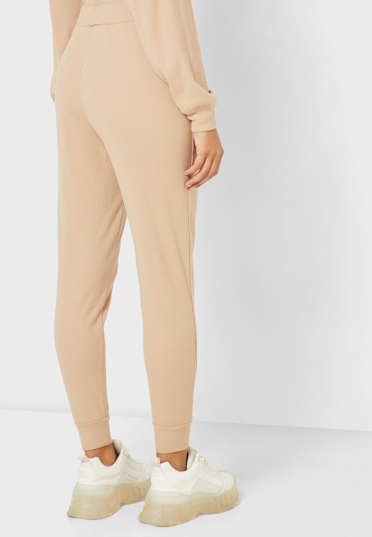 topshop ribbed joggers