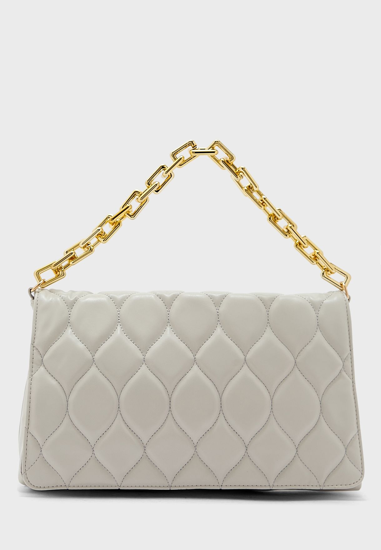 Quilted Oversized Clutch Bag