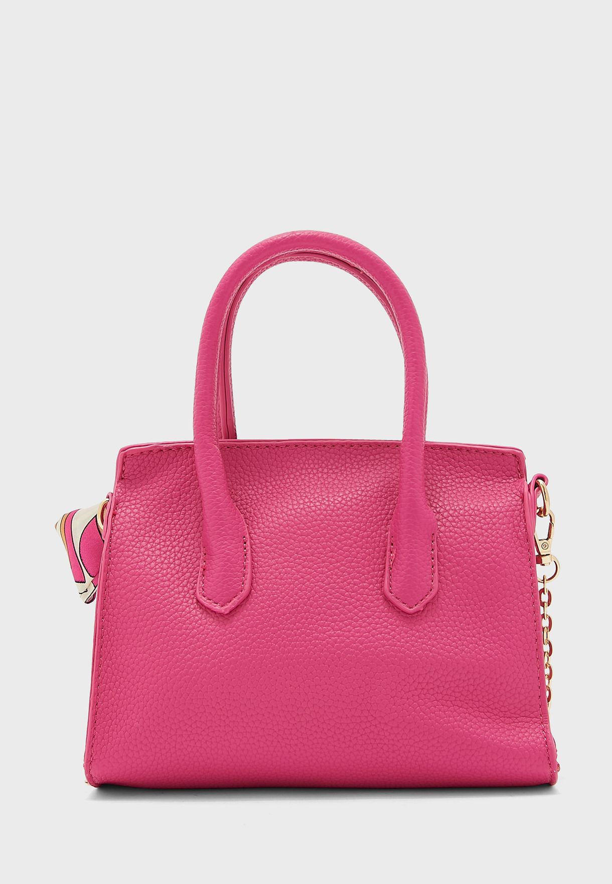 Mini Scarf Detail Satchel