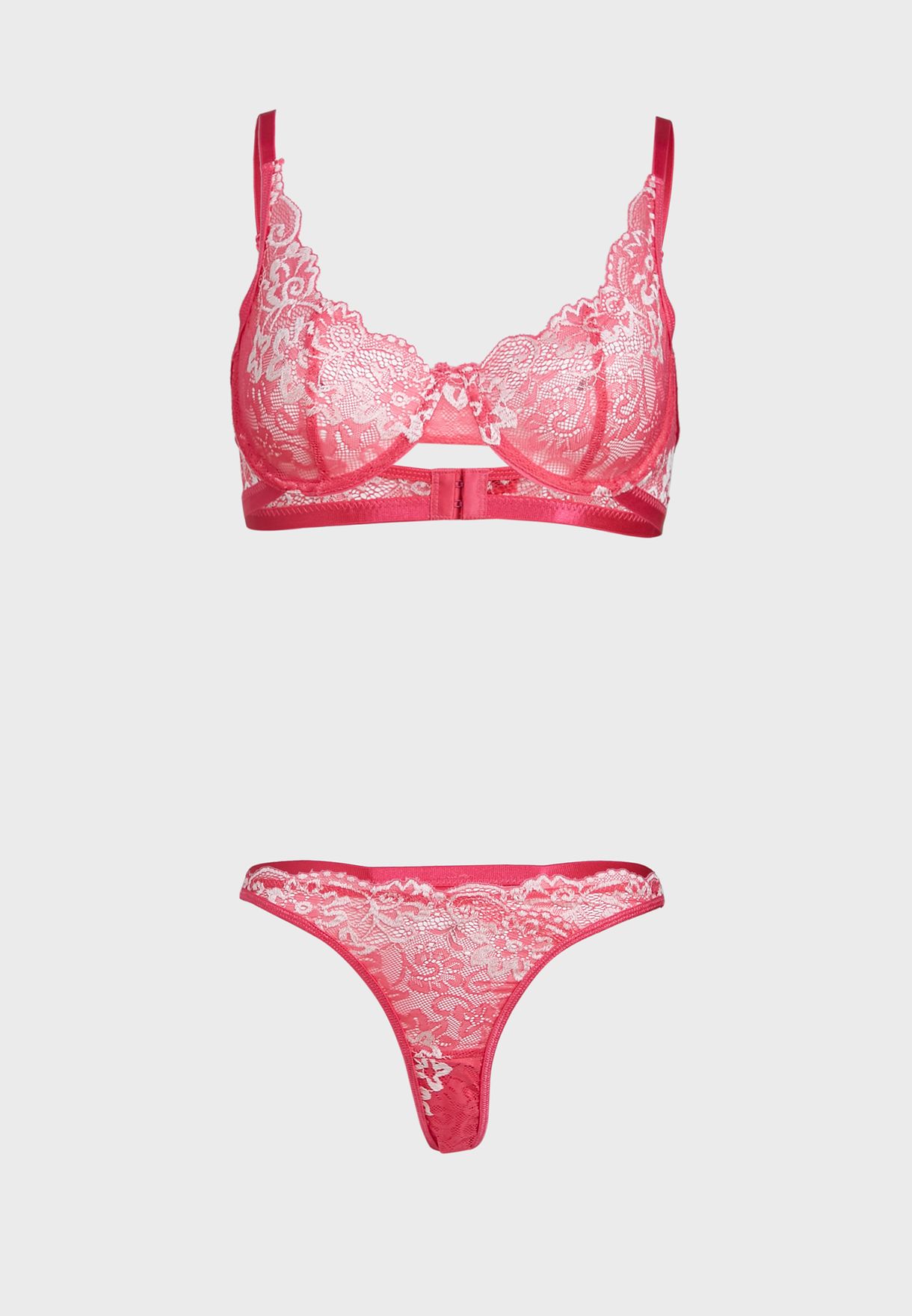 lace bra and pants