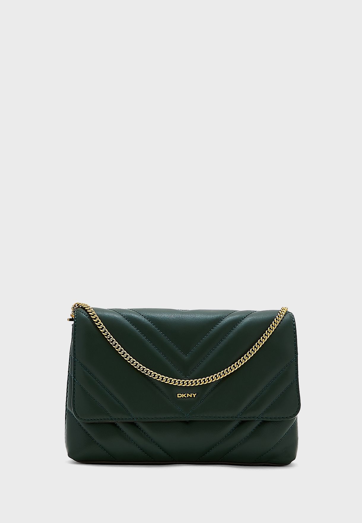 Buy DKNY green Vivian Medium Crossbody Bag for Women in Dubai, Abu Dhabi