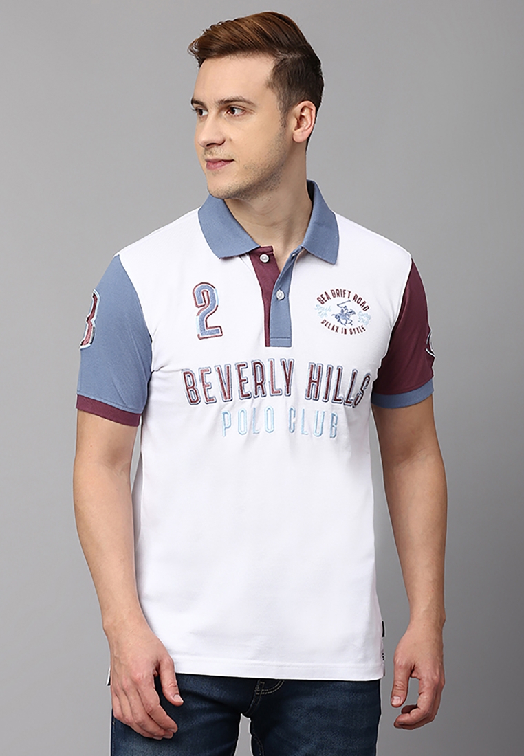 Buy Beverly Hills Polo multicolor Essential Polo T-Shirt for Men in MENA, Worldwide