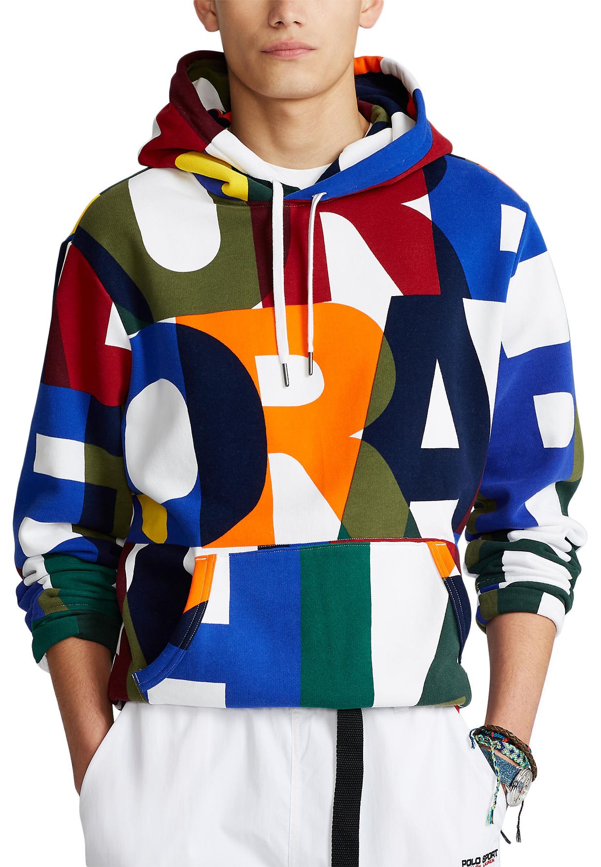 Buy Polo Ralph Lauren multicolor Color Block Hoodie for Men in MENA,  Worldwide