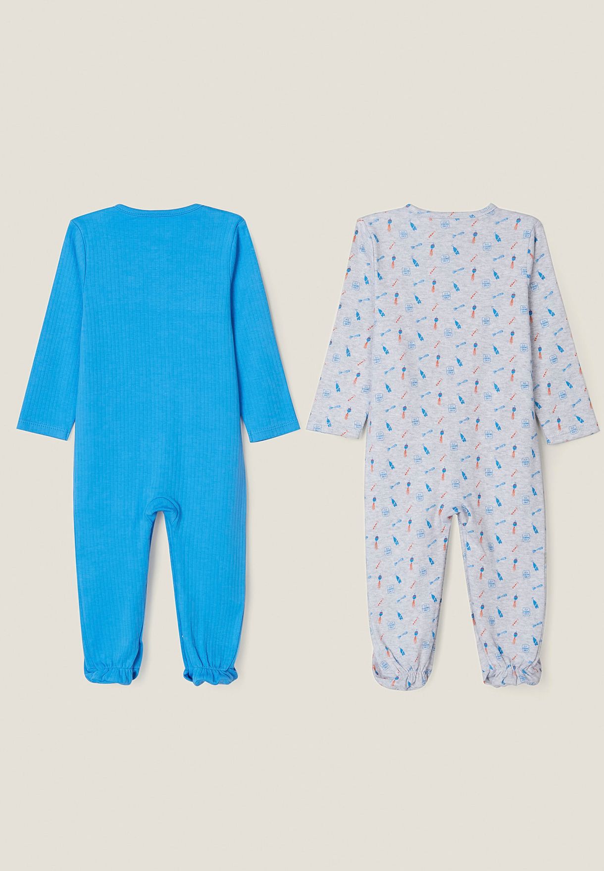 Infant 2 Pack Assorted Rompers