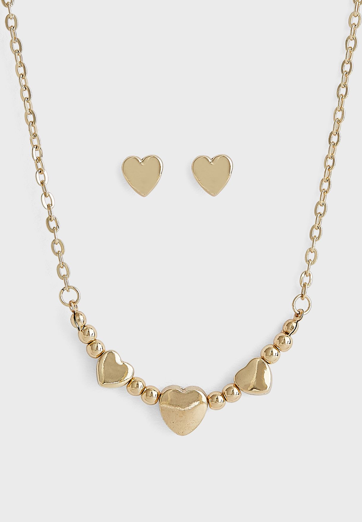 Heart 4 Piece Jewellery Gift Set