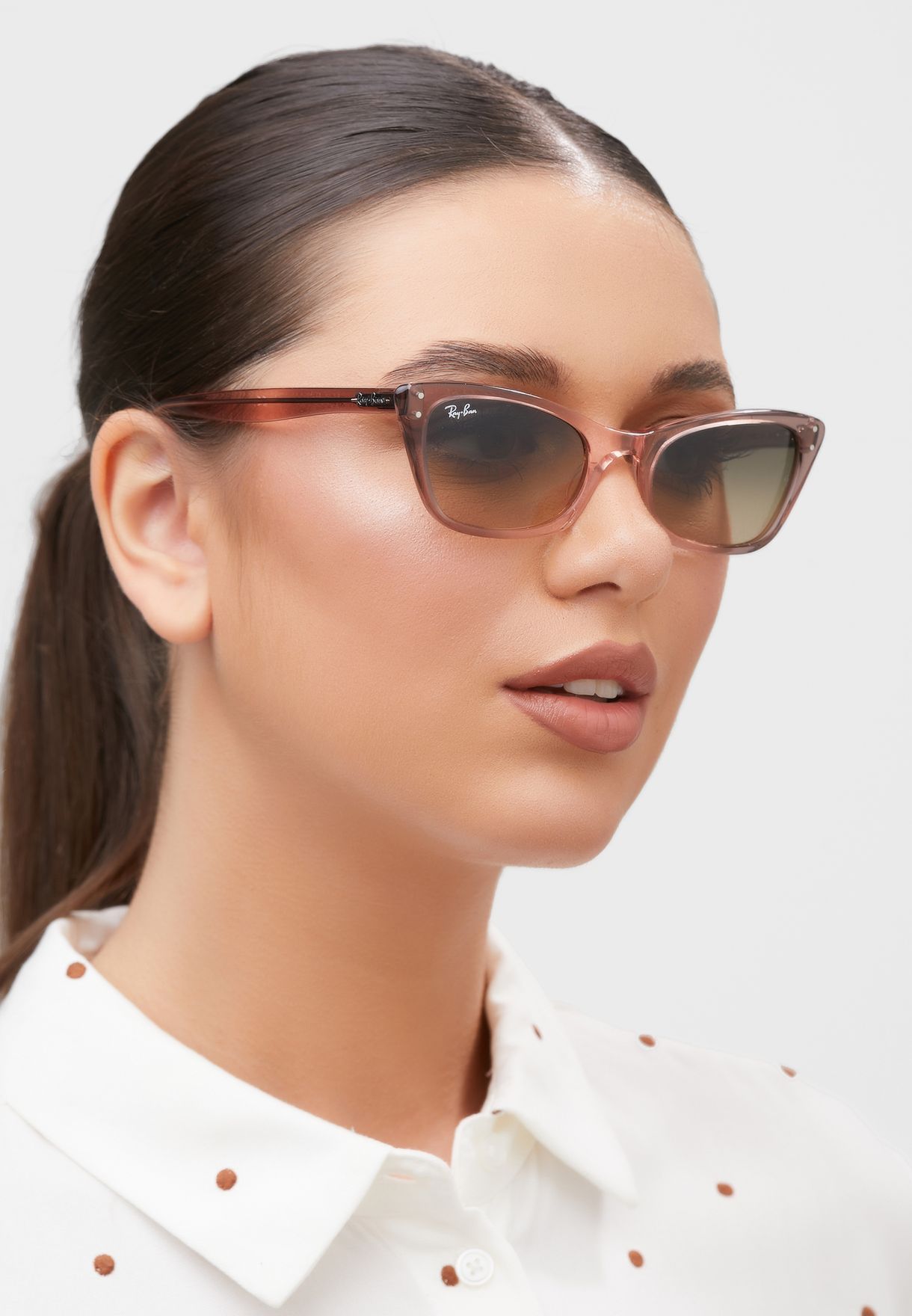 Buy Ray-Ban pink 0Rb2299 Rectangular Sunglasses for Women in Dubai, Abu  Dhabi